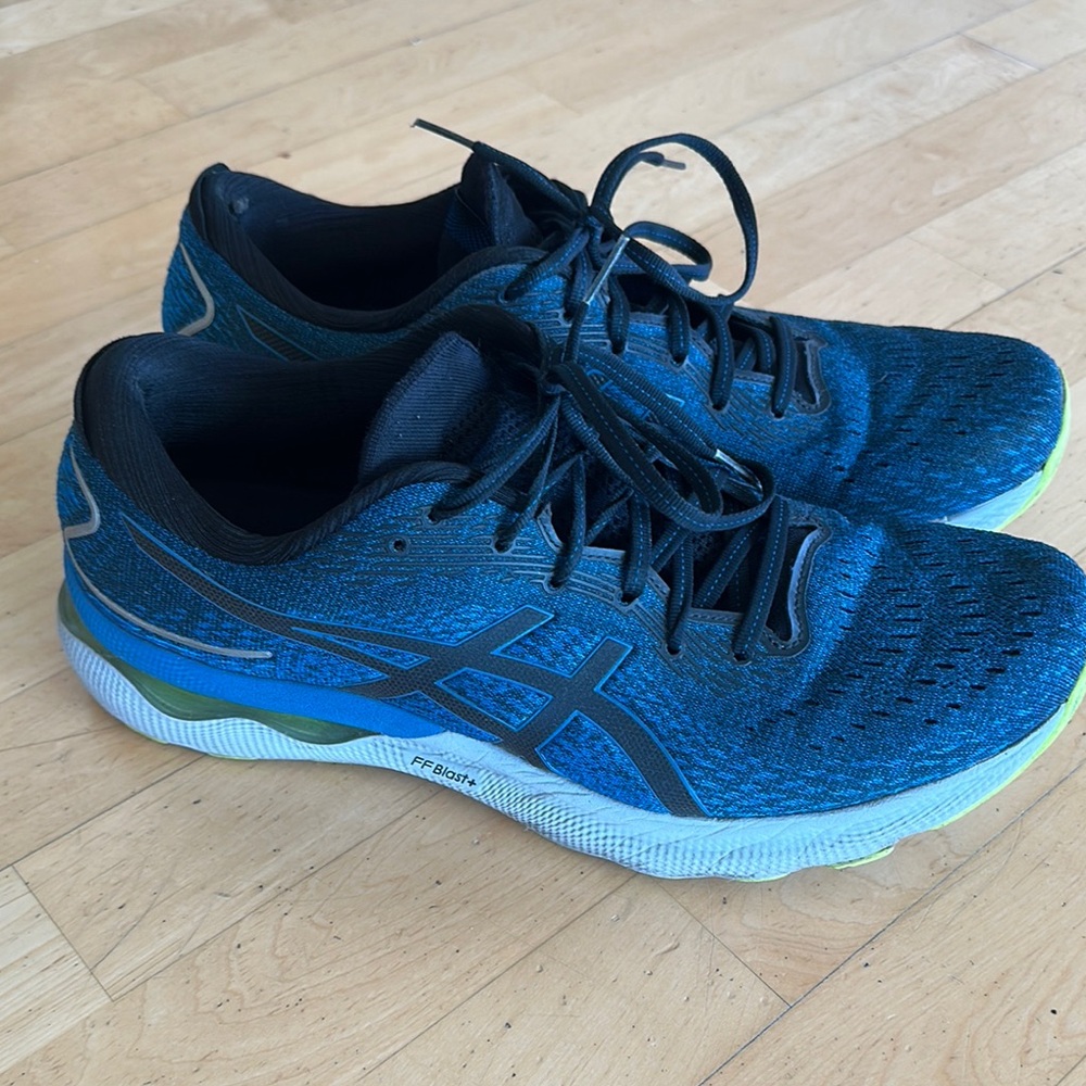 ASICS Blue Running Shoes